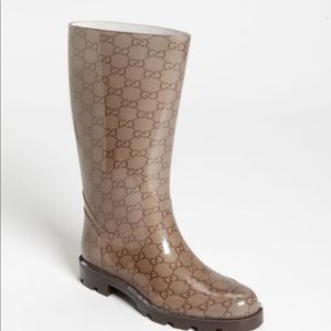 GUCCI rain boots